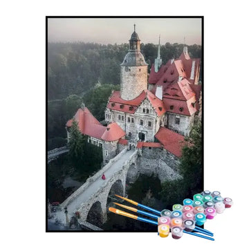 Kit de Pintura Numerada - Castelo de Czocha