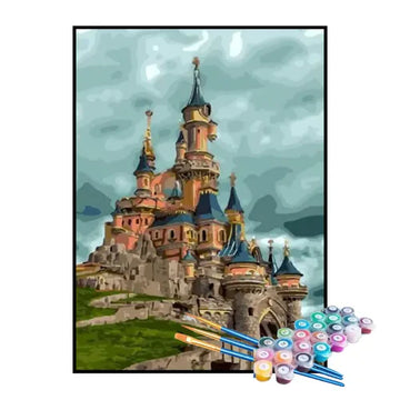 Kit de Pintura Numerada - Castelo
