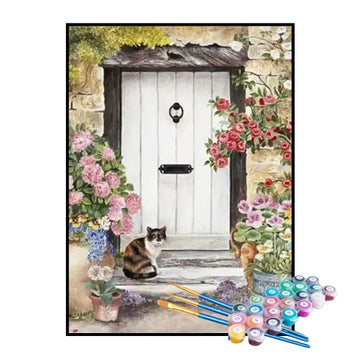 Kit de Pintura Numerada - A Porta Branca