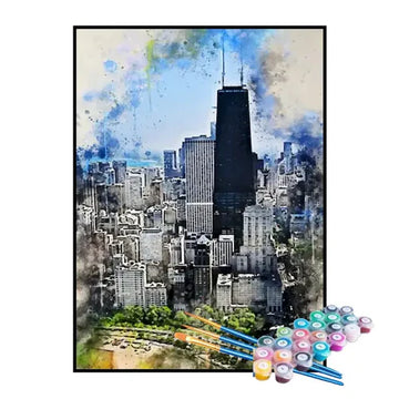 Kit de Pintura Numerada - Chicago
