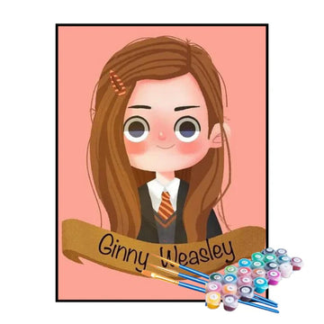 Kit de Pintura Numerada - Ginny Weasley