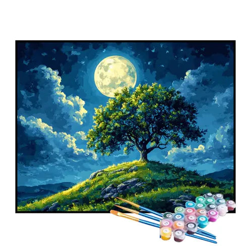 Kit de Pintura Numerada - Árvore da Esperança