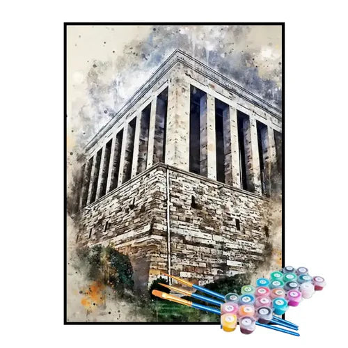 Kit de Pintura Numerada - Anıtkabir, Turquia