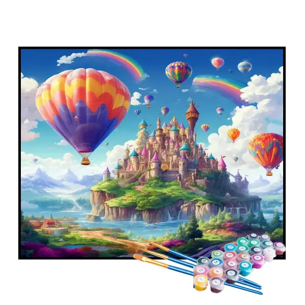 Kit de Pintura Numerada - Mundo Mágico