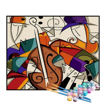 Kit de Pintura Numerada - Violino