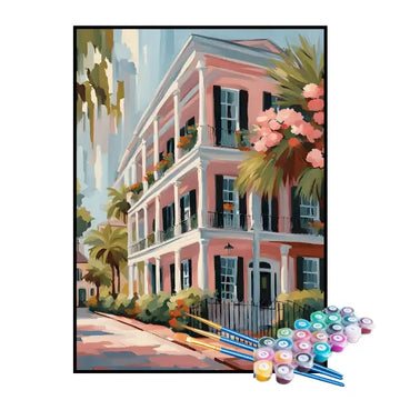 Kit de Pintura Numerada - O Grande Hotel
