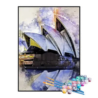 Kit de Pintura Numerada - Ópera de Sydney