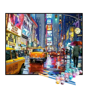 Kit de Pintura Numerada - Times Square
