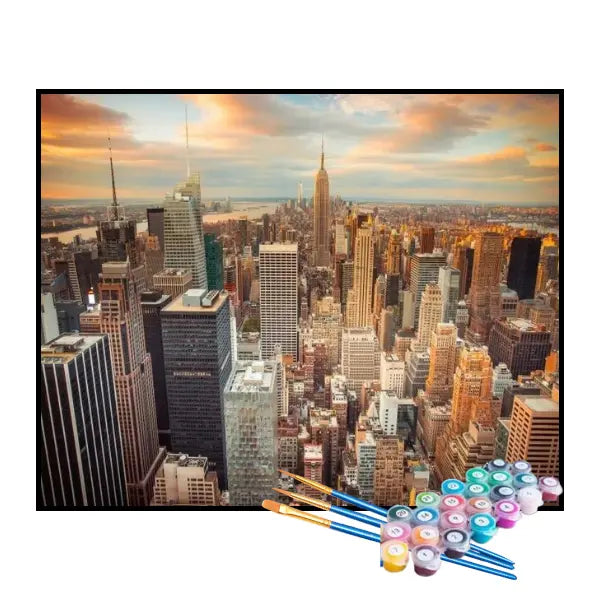Kit de Pintura Numerada - Nova York
