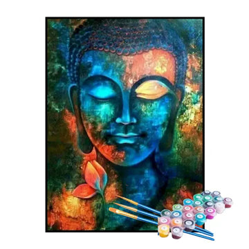Kit de Pintura Numerada - Buda Colorido