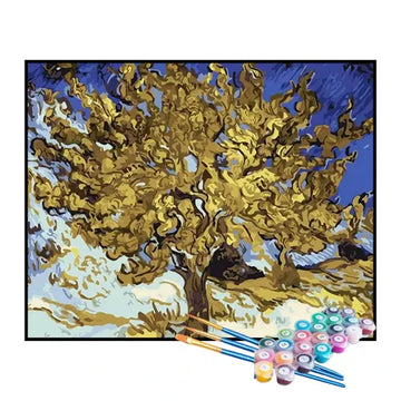 Kit de Pintura Numerada - A Amoreira de Van Gogh