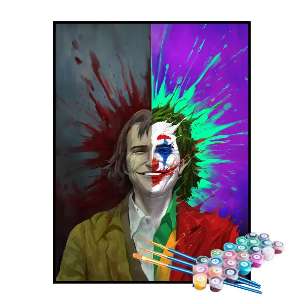 Kit de Pintura Numerada - O Coringa