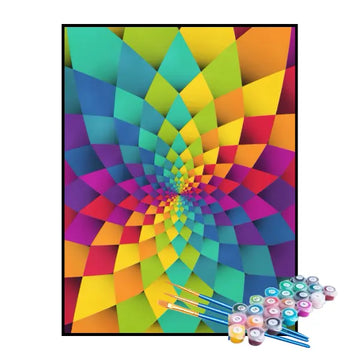 Kit de Pintura Numerada - Cores