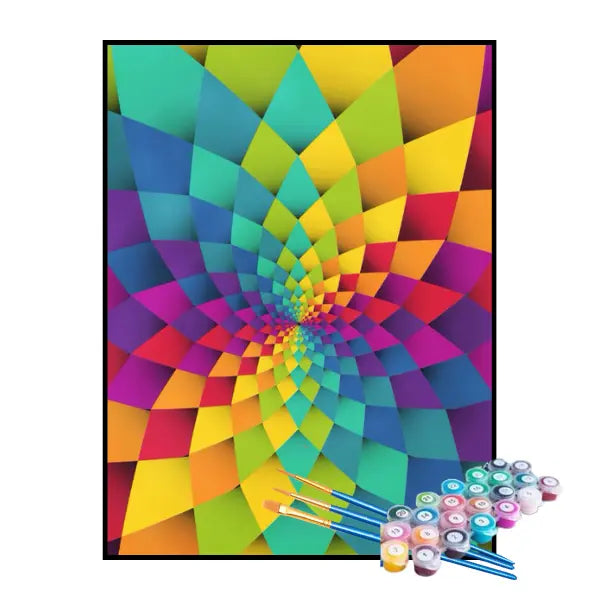 Kit de Pintura Numerada - Cores