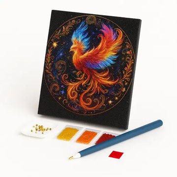 Kit de Pintura com Diamantes - Fênix