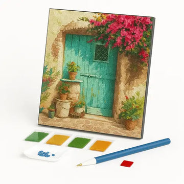 Kit de Pintura com Diamantes - A Porta