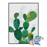 Kit de Pintura Numerada - Cactos
