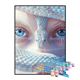 Kit de Pintura Numerada - A Mulher e a Serpente