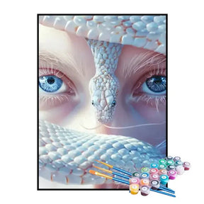 Kit de Pintura Numerada - A Mulher e a Serpente