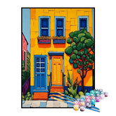 Kit de Pintura Numerada - Casa Amarela do Campo