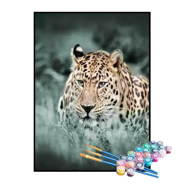 Kit de Pintura Numerada - O Jaguar