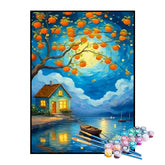 Kit de Pintura Numerada - Laranjeira do Lago