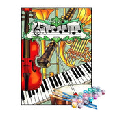 Kit de Pintura Numerada - A Orquestra