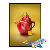 Kit de Pintura Numerada - Chá de Pitaya
