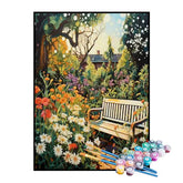 Kit de Pintura Numerada - O Jardim Florido