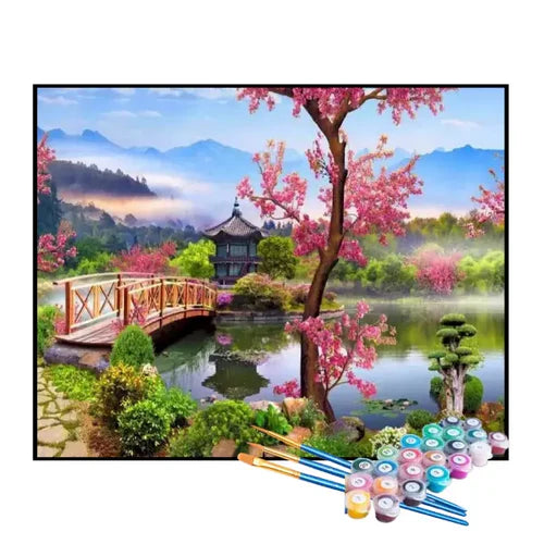 Kit de Pintura Numerada - Parque Turístico