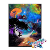 Kit de Pintura Numerada - Caminho para o Universo