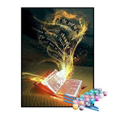 Kit de Pintura Numerada - A Magia das Palavras na Leitura
