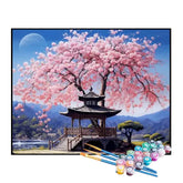 Kit de Pintura Numerada - Primavera no Templo