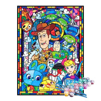 Kit de Pintura Numerada - Toy Story em Mosaico