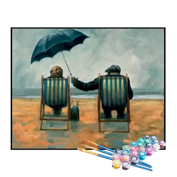 Kit de Pintura Numerada - A Magia do Amor