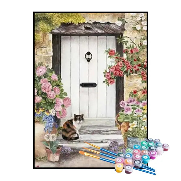 Kit de Pintura Numerada - A Porta Branca