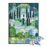 Kit de Pintura Numerada - Vila Verde