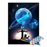 Kit de Pintura Numerada - Escritora em Júpiter