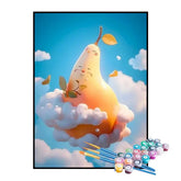 Kit de Pintura Numerada - Pêra nas Nuvens