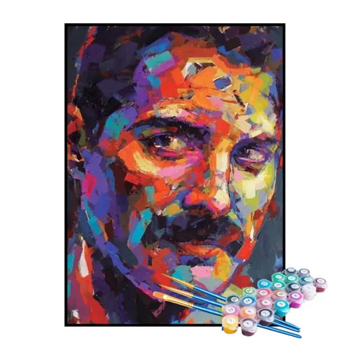 Kit de Pintura Numerada - Autorretrato de Freddie Mercury