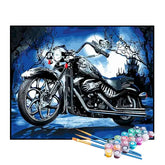 Kit de Pintura Numerada - A Moto Preta