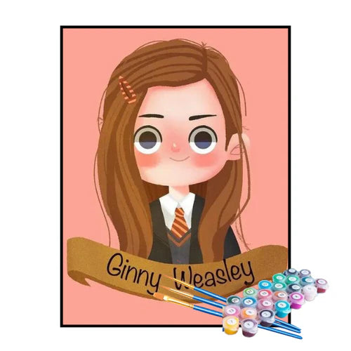 Kit de Pintura Numerada - Ginny Weasley