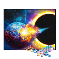 Kit de Pintura Numerada - O Poder do Eclipse