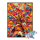 Kit de Pintura Numerada - A Árvore das Cores