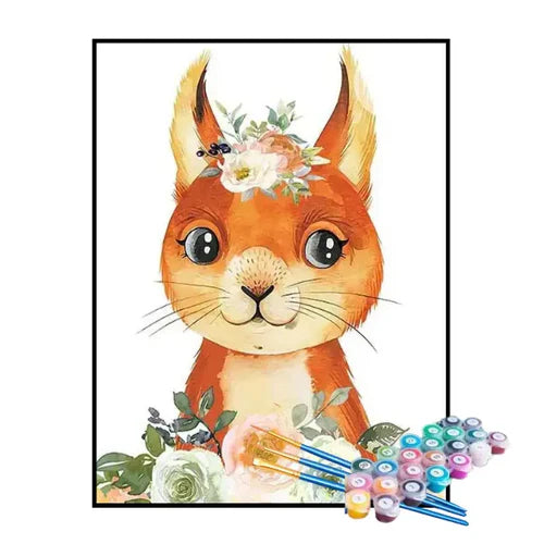 Kit de Pintura Numerada - Coelhinho