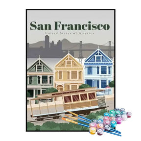 Kit de Pintura Numerada - São Francisco