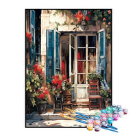 Kit de Pintura Numerada - A Loja de Flores