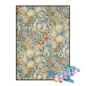 Kit de Pintura Numerada - Plantas e Flores