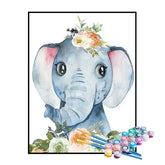 Kit de Pintura Numerada - Elefantinho