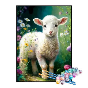 Kit de Pintura Numerada - Ovelha